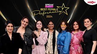 Best Performances Female2024| Sonakshi Sinha, Taapsee, Richa, Manisha, Konkona, Nitanshi, Chhaya