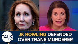 JK Rowling Backed Over 'Cat In Blender' Trans Murderer Scarlet Blake By Julia Hartley-Brewer