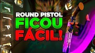 DEPOIS DESSE TREINO QUASE NÃO PERCO MAIS ROUNDO PISTOL - VALORANT