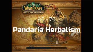 Pandaria Herbalism 45  -  75 Leveling