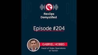 Conventional vs. Diverse Sales Ops Modeling with Gabriel Hobbs, Head of Sales Operations at Tacton