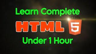 HTML Full Course For Beginners