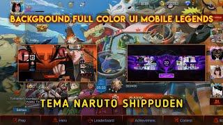 Background ML Full Color UI Tema Naruto Work all patch | Mobile legends  Project next 2 #84