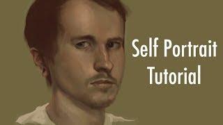 How To Paint a Portrait Tutorial | GrawvyRobber