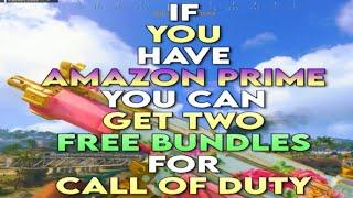 if YOU have AMAZON PRIME you can GET 2 BUNDLES for CALL OF DUTY WARZONE and BLACK OPS COLD WAR