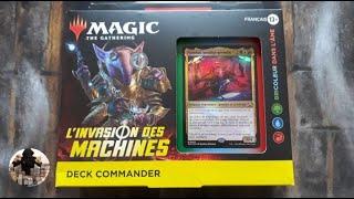 Ouverture du deck commander Bricoleur dans l'Âme de l'édition l'Invasion des Machines