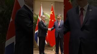 Prime Minister Keir Starmer meets President Xi Jinping