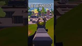 Using A AI based Aimbot #fortnite #aimbot