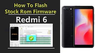 How To Flash Redmi 6 (cereus) With Free Sp Flash Tool (Dead Repair) Unlock Hang Fix