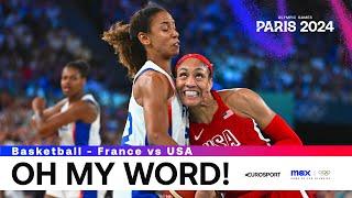 A REMARKABLE END TO A GAME ⏰ | Women's Basketball - France vs USA | #Paris2024