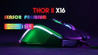 REVIEW MOUSE GAMING MURAH FANTECH X16 THOR II - CUMA 100 RIBUAN !!! SENSOR SEKELAS MOUSE PREMIUM