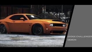 Dodge Challenger Demon  CarPorn