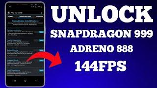 Unlock 120fps Snapdragon 888 + Adreno No-Root 100% Working | Max FPS Fix Lag - No Root