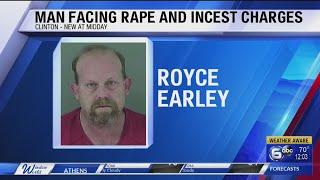 Man facing rape, incest charges