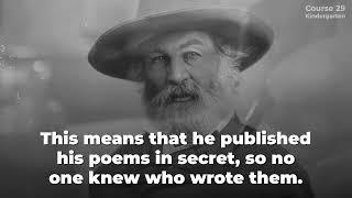 Learn More with Liberty: The Life & Times of Walt Whitman (Kindergarten)