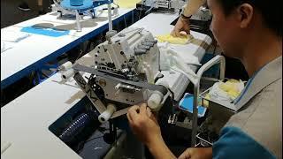 JACK Elastic Attaching Overlock Machine