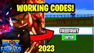 ALL NEW WORKING BLOX FRUITS CODES IN OCTOBER 2023! (ROBLOX)