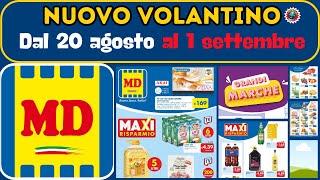 Volantino MD dal 20 agosto al 1 settembre  Maxi Risparmio in Arrivo 🟩⬜️🟥 Super#anteprima #shopping