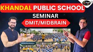 SEMINAR in KPS Udaan School | DMIT Test in schools | midbrain in schools | dmit franchise |