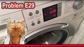 Problem E29 broken Bosch Siemens laundry machine – water failure - amazing solution!