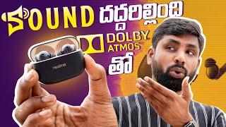 This Is The Best Budget TWS With ANC,Dolby Atmos & 360 Spitial Audio, realme Buds T300