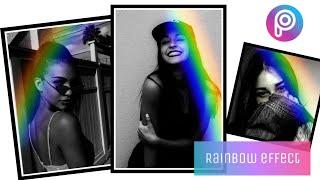 PicsArt Rainbow Effect | PicsArt Editing Tutorial | PicsArt Photo Editing | Step By Step Tutorial