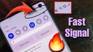 increase Network Signal Strength ! Best Calling Speed & internet Speed  All Network