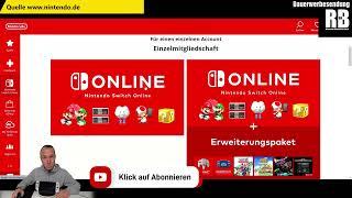 Nintendo Mitgliedschaft? Nintendo Switch Online? Einzel- o. Familienmitgliedschaft Kurz erklärt #409