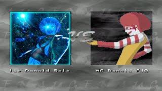 Ice Donald Solo v1.1 Vs Donald Solo A10 Team - Mugen