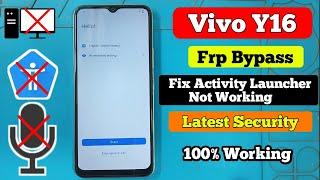 Vivo Y16 Frp Bypass New Security 2024 | Frp Bypass 100% Working | Y16 Frp Bypass without pc