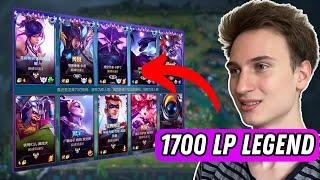 Wild Rift - 1700 LP Legend KASSADIN *RANK 12* CHINA SERVER