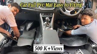 How to Instal Car Full Pvc Mat | Easy Car Floor Lamination | Tamil4U