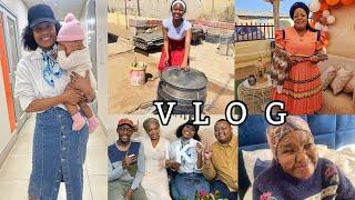 Visiting my in-laws for lobola preps || Runners Podcast BTS || Paediatrician visit || FlairSkin plug