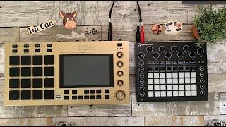 Making a LO-FI HIP HOP Beat using MPC Live & Novation Circuit | Nefertiti Gold