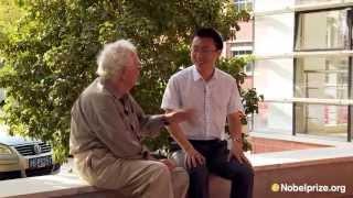 Nobel Laureate, Oliver Smithies in Nanjing, China, 2012