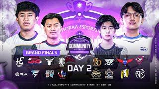 HORAA ESPORTS Community Stars 1st Edition | Finals Day 2