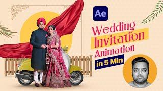 After Effects Wedding Invitation | After Effect Animation