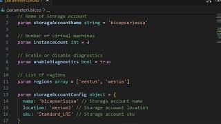 5. Understanding Bicep Syntax - Parameters