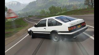 Forza Horizon AE86 Overtake Compilation