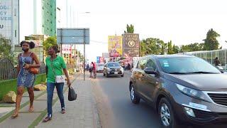 4K OSU OXFORD  STREET OF ACCRA GHANA AFRICAN WALK VIDEOS