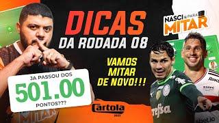 DICAS RODADA 8 - CARTOLA FC 2023 - RODADA 8 CARTOLA