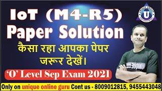 #olevel sep2021 exam | Paper Complete Solution | IoT M4-R5 | O level sep2021 Solution  (19)