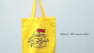 Nice Printing Cotton Bag, Kuoshi Custom Shopping Bags, Cotton Tote Bag Company