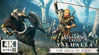 Assassin's Creed Valhalla: THE SIEGE OF PARIS All Cutscenes (Game Movie) 4K 60FPS Ultra HD