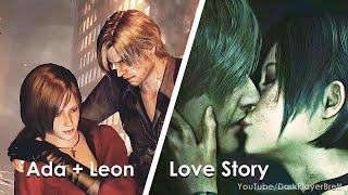 Ada & Leon - All Scenes of Saving Each Other, Flirting and Kisses - Resident Evil Series [1080p]