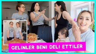 ANA EVINDE ZIYAFET VAR: Gelinler mi Görümce mi? kim haklı? Günlük vlog