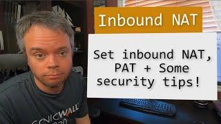 How to configure SonicWall inbound NAT