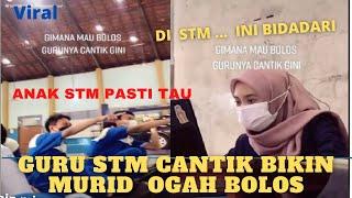 Viral Sosok Guru STM Cantik Bikin Murid Ogah Bolos | Warganet: Bak Bidadari !!