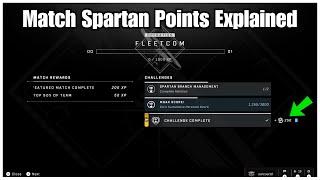 Halo Infinite - How Many Spartan Points Do You Earn After Each Match?