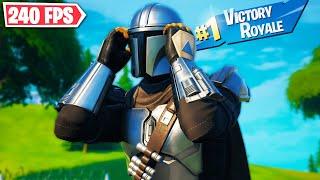 Tier 100 MAX LEVEL (FULL ARMOUR) MANDALORIAN Skin / Solo Win Gameplay (Fortnite No Commentary, PC)